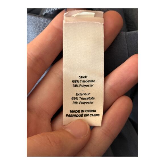 Cinq a Sept Kayden beaded flare pants blue size 12 - Picture 7 of 9